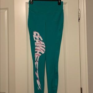 Lululemon HR Base Pace Tights 25inch, Seawheeze, Like New Condition, Size 6